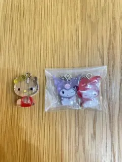 サンリオ なかよしドロップチャーム　マイメロ　クロミ　(ハローミミィおまけ付き)
