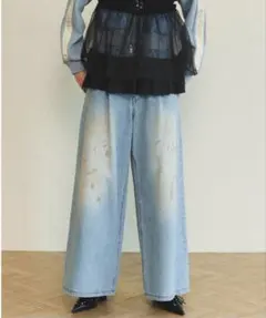 MAISON SPECIAL ワイドデニムパンツのサムネイル
