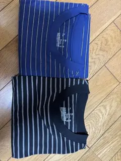 無印良品　ボーダーTシャツ　2枚セットのサムネイル