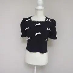 ROJITA　スクエアーネックリボントップスのサムネイル