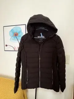 MICHAEL KORS ブラックダウンジャケット M-L