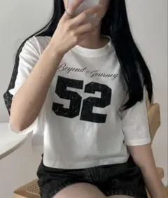 WEGO ウィゴー レースショルダーショートTシャツ 半袖