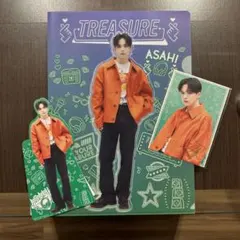 トレ　アサヒ　treasure クリアファイル　ポストカード等