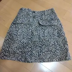 レピピアルマリオrepipi armarioヒョウ柄 キッズスカート150レオパ