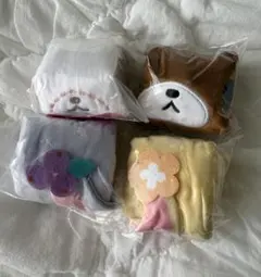 シュガーバニーズ ふわふわ巾着 4種セット