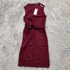 未使用 タグ付き DOCLASS ワンピース ベルト付き