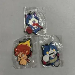 妖怪ウォッチ ラバーマスコット ストラップ 3種セット
