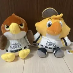 ソフトバンクホークス 鷹ぬいぐるみ 小サイズ タカぬい 3等 南海