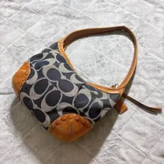 COACH 12748 Signature Denim Hobo Bag Y2K - メルカリ