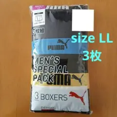 新品　プーマ　メンズ　紳士　ボクサーパンツ　ボクサーブリーフ　3枚　LLサイズ