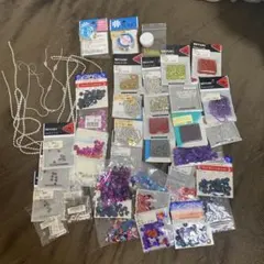 スパンコール　ストーン　ビーズ　淡水パール　手芸