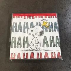 新品未開封　スヌーピー メモパッド