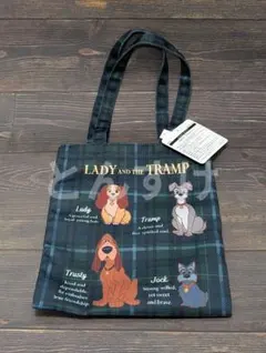 新品タグ付　　わんわん物語　トートバッグ　ディズニー ④