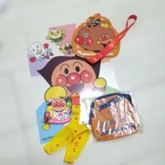 それいけ！アンパンマン グッズ まとめ売り　ポーチ　名札入れ　ラバーメダル