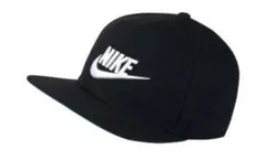 NIKE キャップ 黒/緑 ONE SIZE
