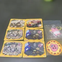おぱんちゅうさぎ シール カード クリップ　セット
