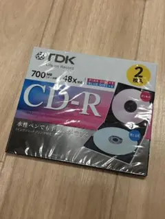 TDK CD-R 700MB 2枚組 ピンク ブルー