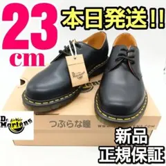 Dr. Martens 3ホール 1461 ブラックローファー UK4 23cm