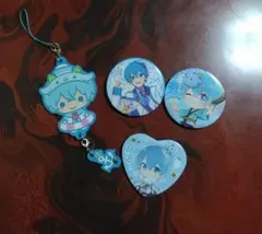 すとぷり ころんくん キーホルダー 缶バッジ