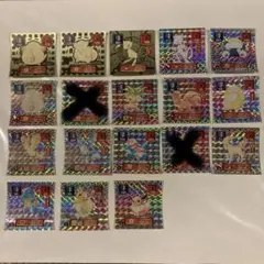 ポケモン最強シール烈伝　アマダ初期 ラッキー、ピッピ、ミュウ【ゴールド】、他キラ