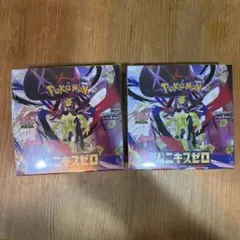 ポケモンカード《未開封シュリンク付》ムニキスゼロ 2箱