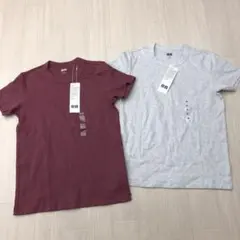 UNIQLO U ユニクロ ユー クルーネック Tシャツ M 2点 レディース