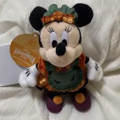 【新品未使用】ミニー　ハロウィン2023 ぬいぐるみバッジ　ぬいば