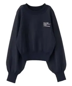 COCODEAL 春夏用ニット クロップド丈