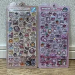 【正規品】ボンボンドロップシール　はむはむボンボン　ももいろボンボン