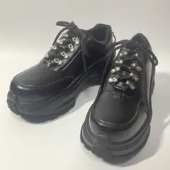 【未使用品級】ADRER 厚底 スニーカー メンズ Sサイズ