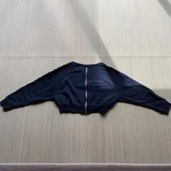 Nike ブラック クロップドスウェット