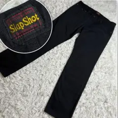 サイズ36インチ　 Slap Shot 黒 パンツ　美品