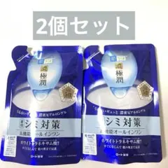【新品】肌ラボ 濃極潤 オールインワン パーフェクトゲル 美白詰替用 80g×２のサムネイル
