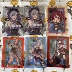 ホロライブ　トレーディングクリアブロマイド