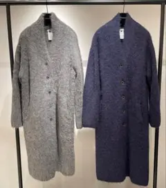 Sov. アルパカシャギーボリュームコート