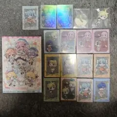 初音ミクフリューくじ　クリアカード　キーホルダー　ガシャビジュアルポスター