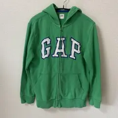 フルジップパーカー　ギャップ　緑　グリーン　150センチ　XL 希少カラー