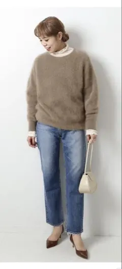 Spick & Span 最終セール　ラクーン　クルーネックセーター