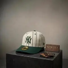 【美品】NEW ERA 59FIFTY ピンストライプ ヤンキース 7 3/8のサムネイル