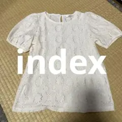 index インデックス　レースブラウス　トップスのサムネイル