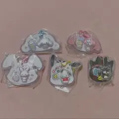 サンリオキャラクターズ パッケージチャーム&チョコボーロ 5点セット