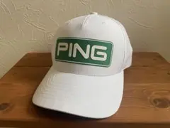 【完売カラー】Ping キャップ　ホワイト