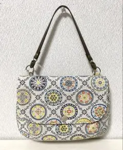ハンドメイド　ミニバッグ　ショルダーバッグ　北欧風　レトロ