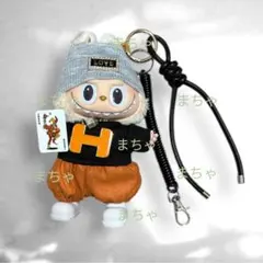 226【新品】ラブブ本体ぬいぐるみ＆服・靴・アクセ・ストラップセット　おまけつき