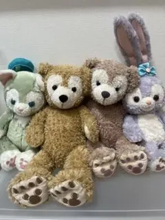 ダッフィー & フレンズ　ぬいぐるみセット