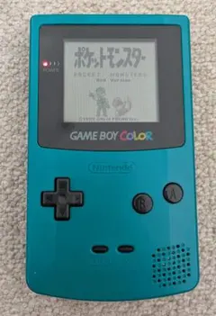ゲームボーイカラー （ターコイズ） 本体+ポケモン赤セット