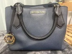 MICHAEL KORS ネイビー ハンドバッグ