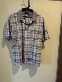 Munsingwear Grand Slam ポロシャツ チェック柄 Lサイズのサムネイル