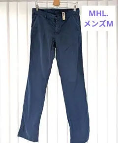 MHL. チノパン ネイビー サイズMのサムネイル