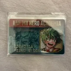 僕のヒーローアカデミア バースデイコレクションカード　2025 4枚セット